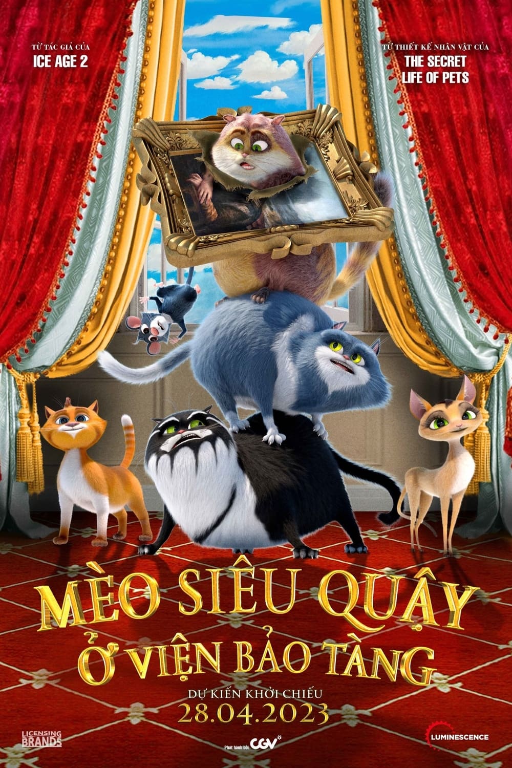 Mèo Siêu Quậy Ở Viện Bảo Tàng - Cats in the Museum