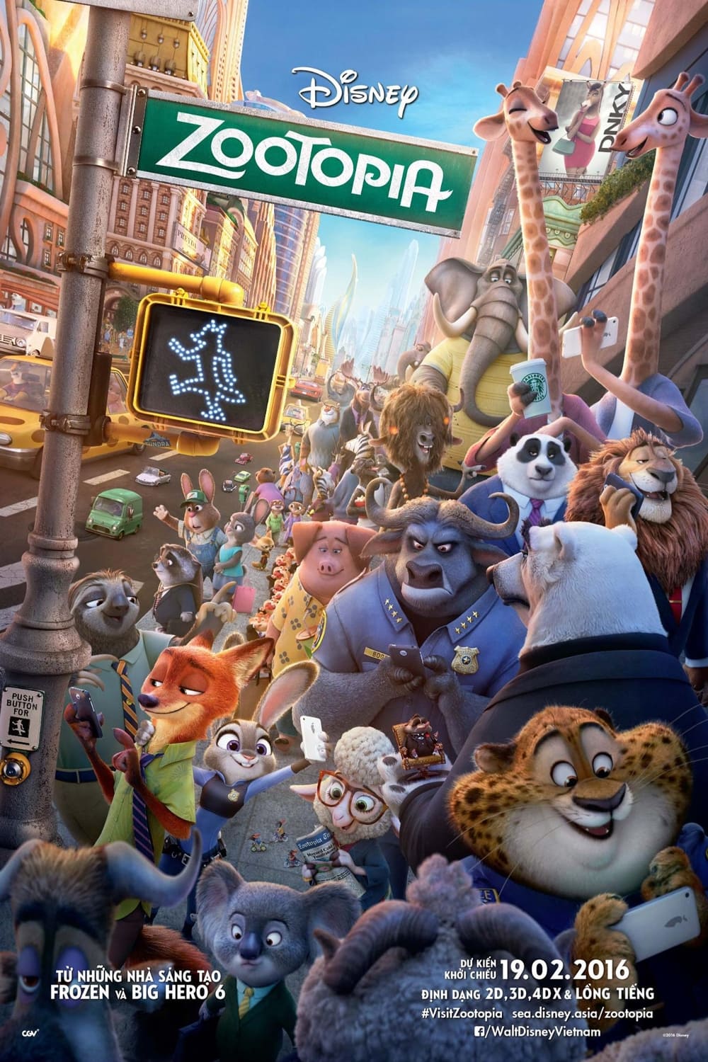 Thành Phố Động Vật: Phi Vụ Động Trời (Zootopia) [2016]