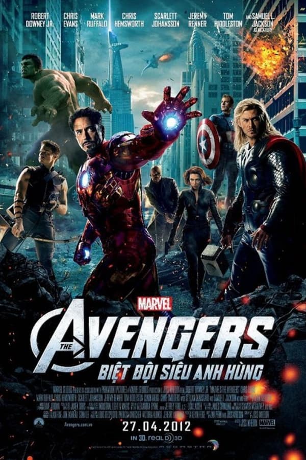 Phim The Avengers: Biệt Đội Siêu Anh Hùng