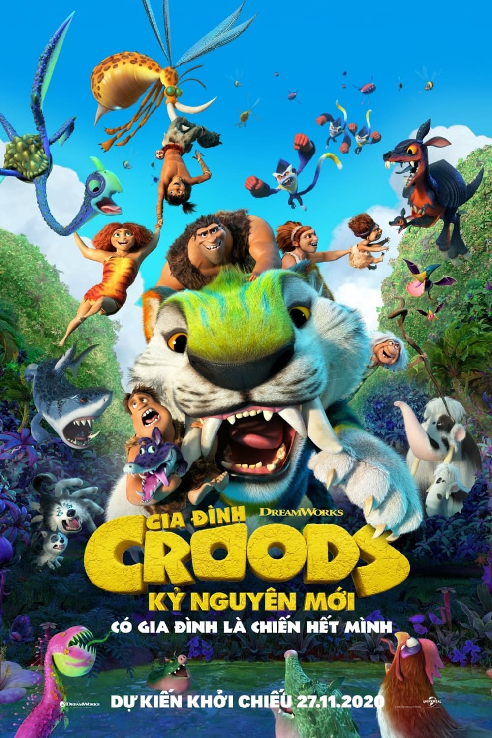 Phim Gia Đình Croods: Kỷ Nguyên Mới