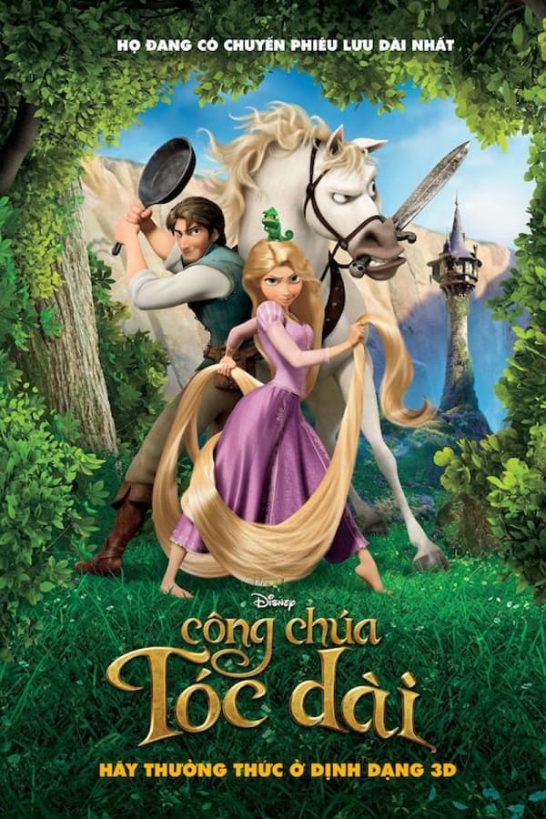 Người Đẹp Tóc Mây - Tangled