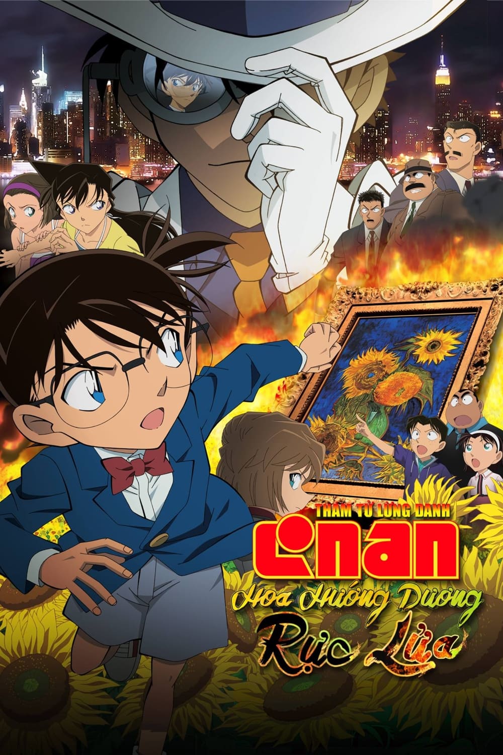 Thám Tử Lừng Danh Conan 19: Hoa Hướng Dương Rực Lửa - Detective Conan: Sunflowers of Inferno