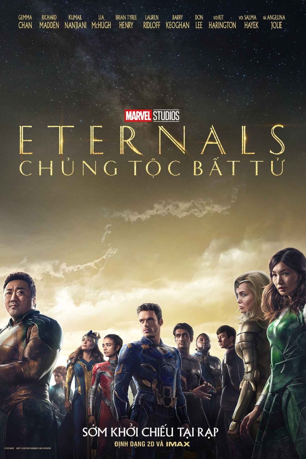 Phim Eternals: Chủng Tộc Bất Tử