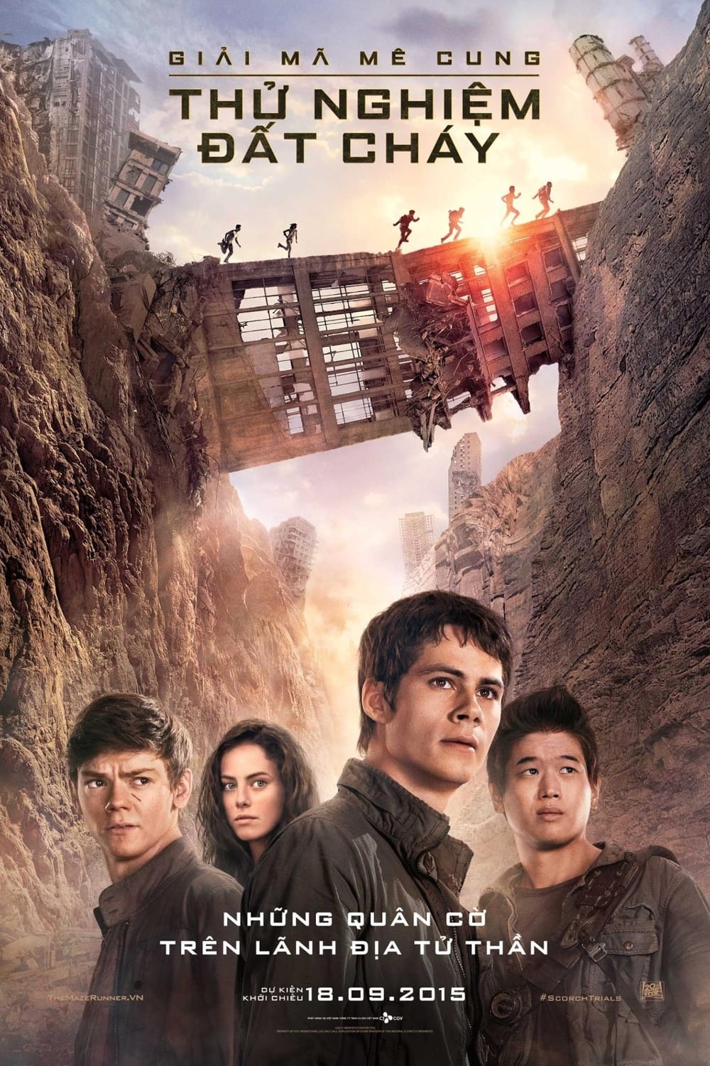 Giải Mã Mê Cung: Thử Nghiệm Đất Cháy - Maze Runner: The Scorch Trials