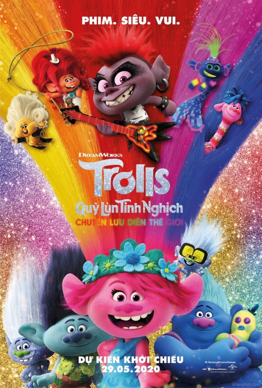 Quỷ Lùn Tinh Nghịch: Chuyến Lưu Diễn Thế Giới - Trolls World Tour