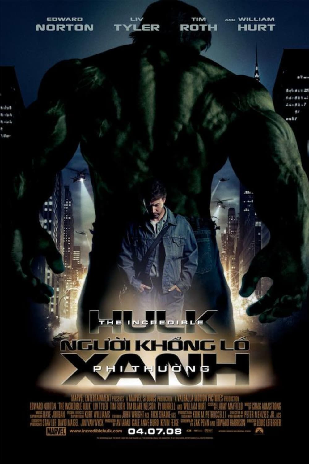 Người Khổng Lồ Xanh Phi Thường - The Incredible Hulk