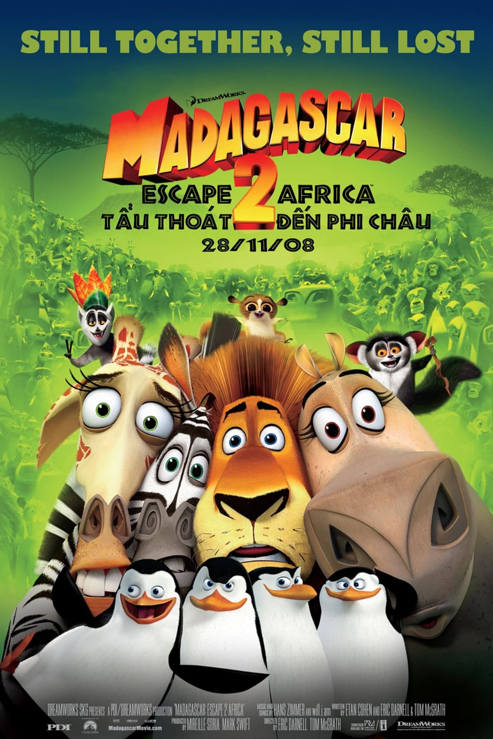 Madagascar 2: Tẩu Thoát Đến Châu Phi - Madagascar: Escape 2 Africa