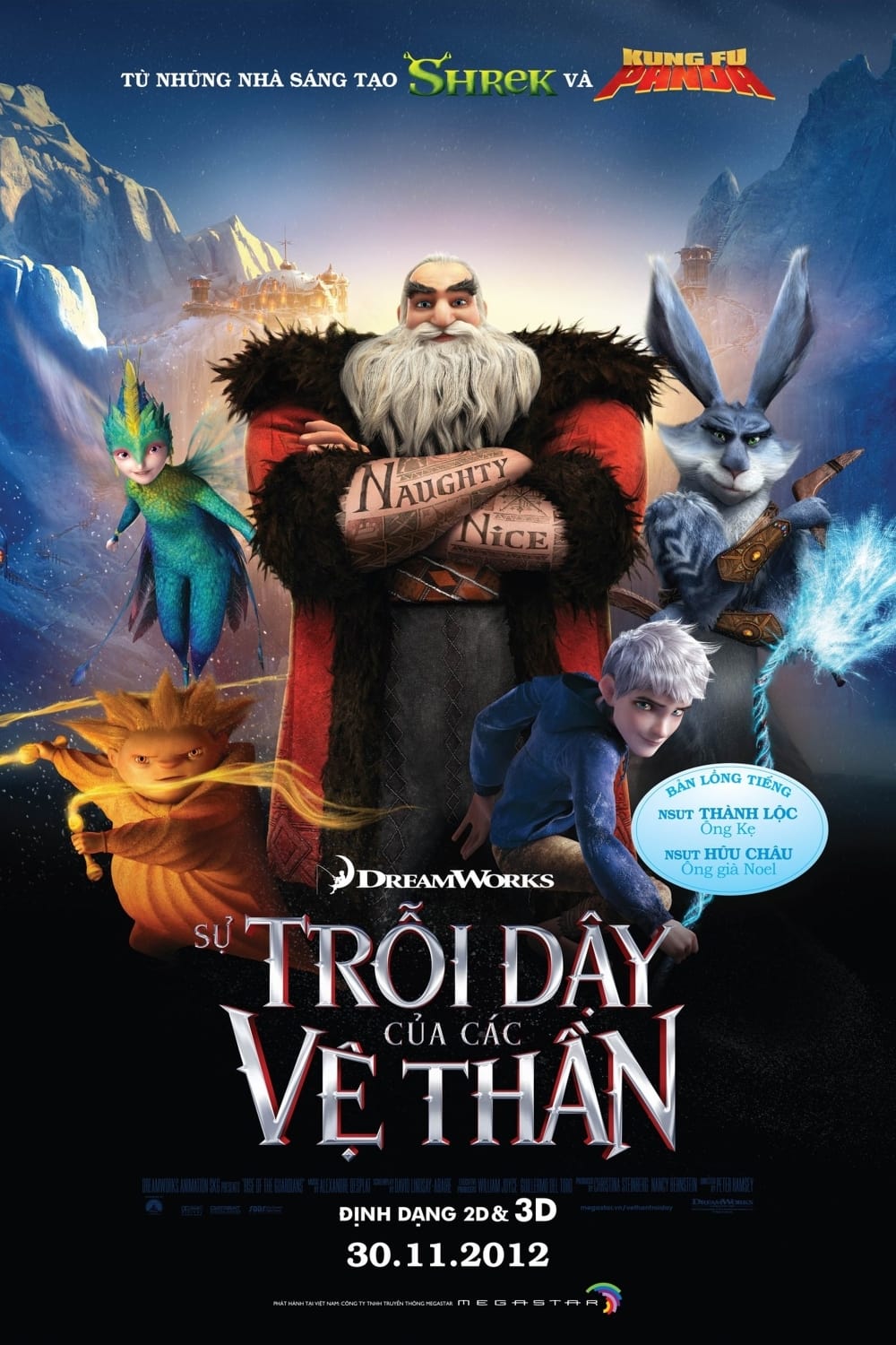 Sự Trỗi Dậy Của Các Vệ Thần - Rise of the Guardians