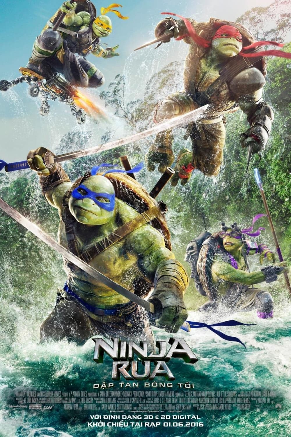 Ninja Rùa: Đập Tan Bóng Tối - Teenage Mutant Ninja Turtles: Out of the Shadows