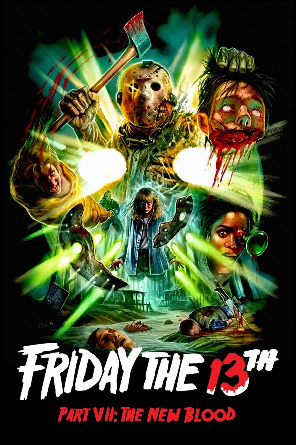 Thứ 6 Ngày 13 Phần 7 - Friday the 13th Part VII: The New Blood (1988)