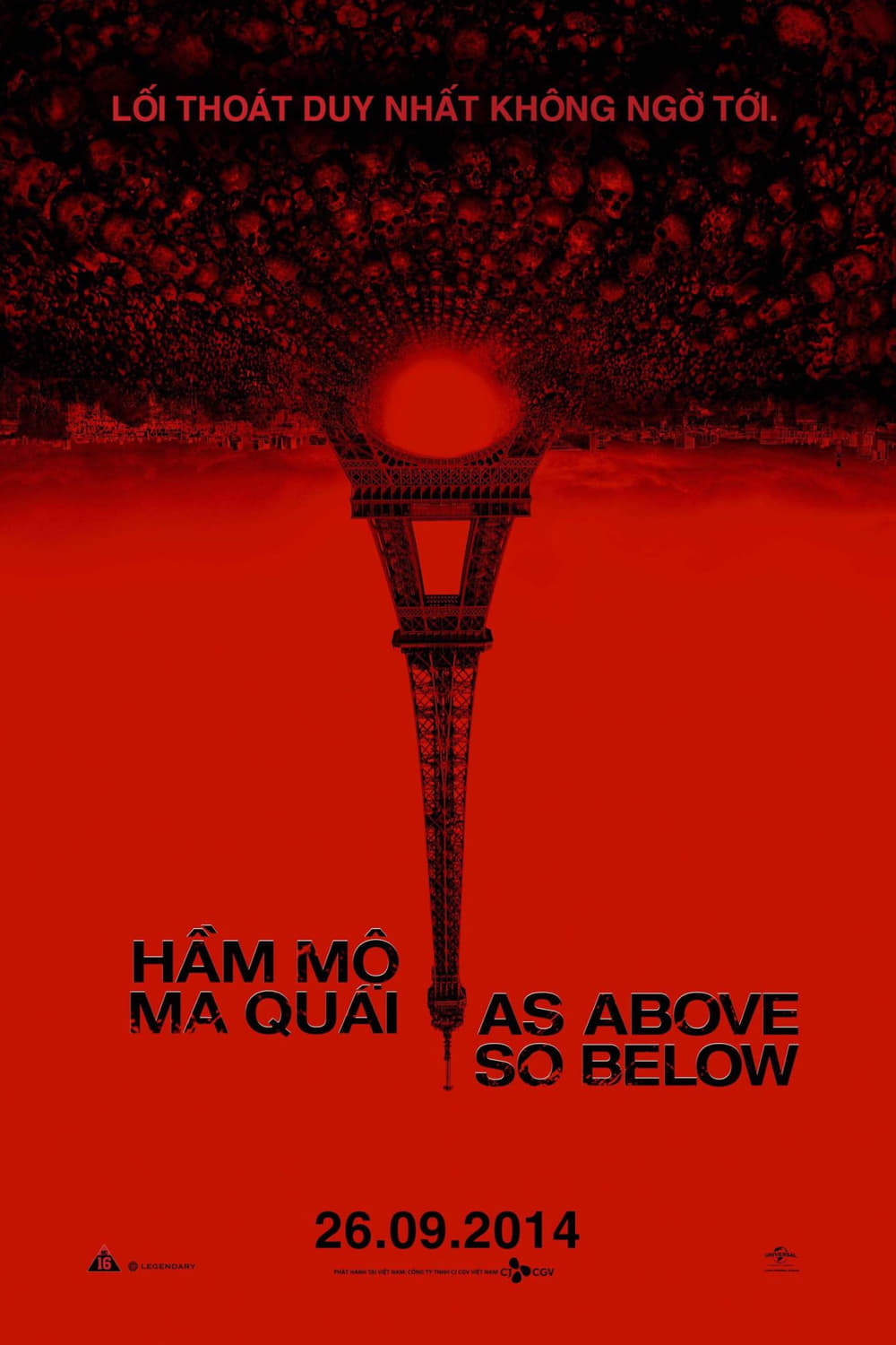 Hầm Mộ Ma Quái - As Above, So Below (2014)