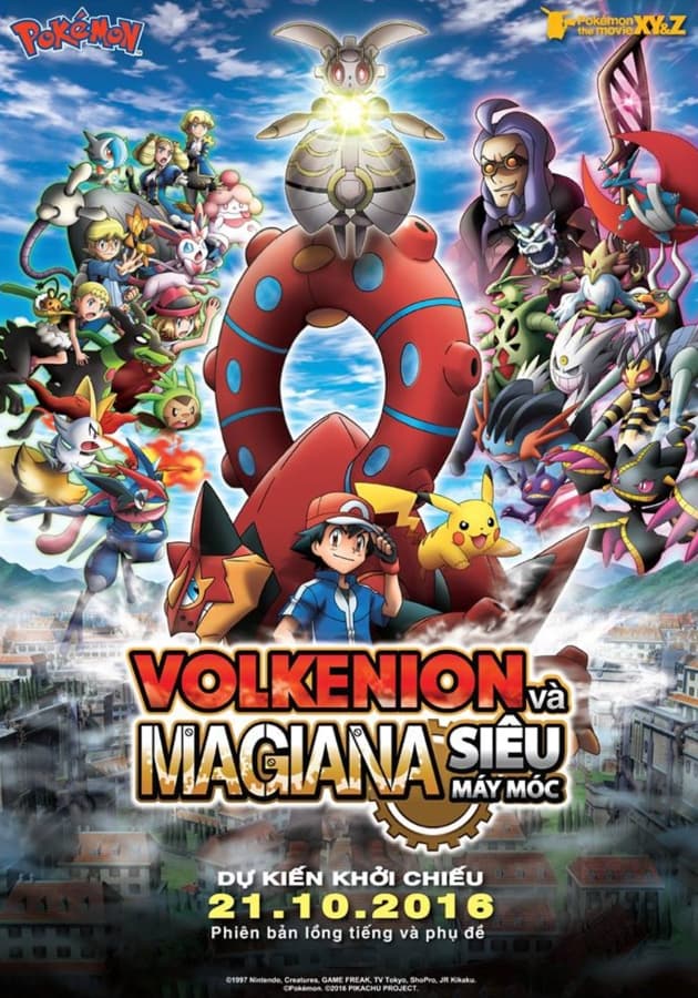 Phim Pokémon XY&Z: Volkenion và Magiana Siêu Máy Móc