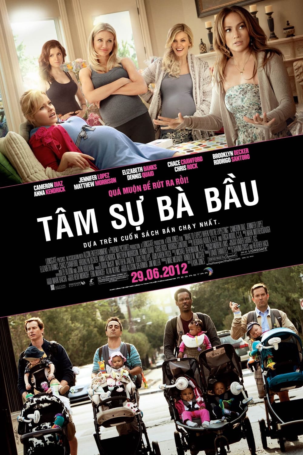 Tâm Sự Bà Bầu - What to Expect When You're Expecting (2012)