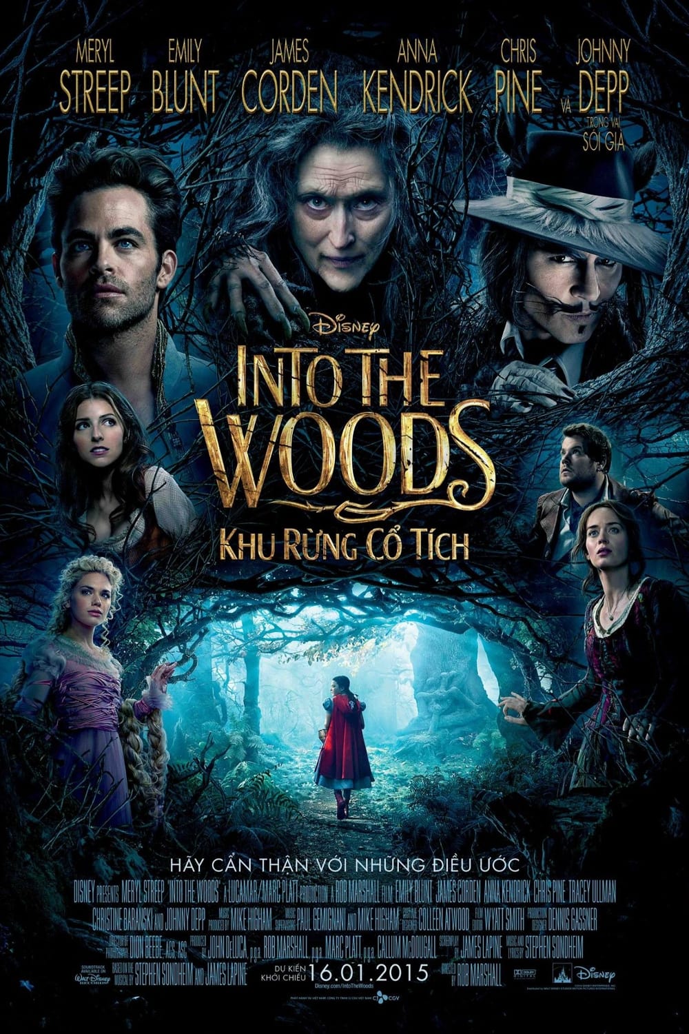 Khu Rừng Cổ Tích - Into the Woods (2014)