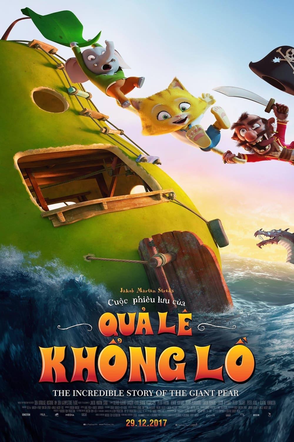 Cuộc Phiêu Lưu Của Quả Lê Khổng Lồ (The Incredible Story of the Giant Pear) [2017]