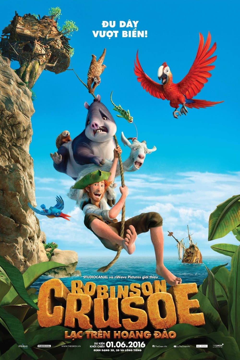 Lạc Trên Hoang Đảo - Robinson Crusoe