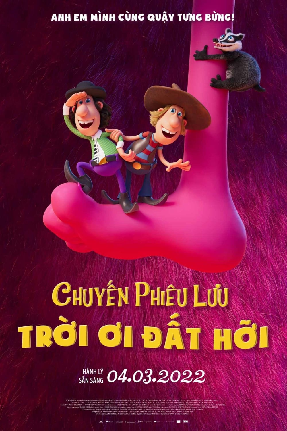 Chuyến Phiêu Lưu Trời Ơi Đất Hỡi - Two Buddies and a Badger