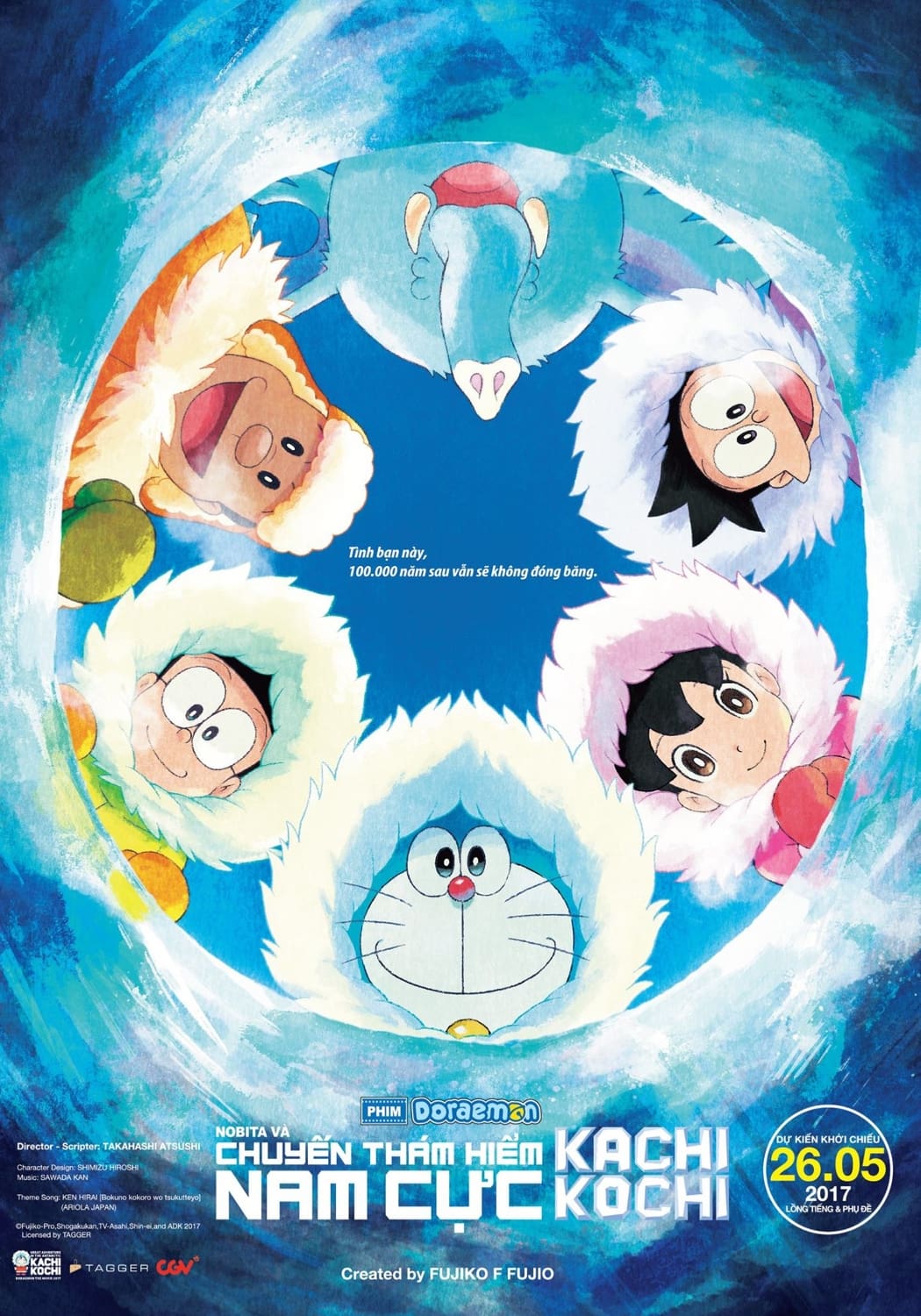 Doraemon: Nobita và Chuyến Thám Hiểm Nam Cực Kachi Kochi - Doraemon: Great Adventure in the Antarctic Kachi Kochi