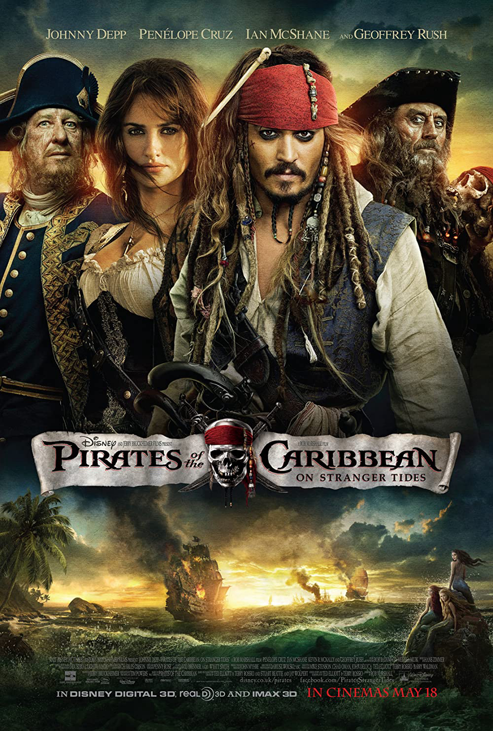 Cướp Biển Vùng Caribbe (Phần 4): Suối Nguồn Tươi Trẻ - Pirates Of The Caribbean: On Stranger Tides