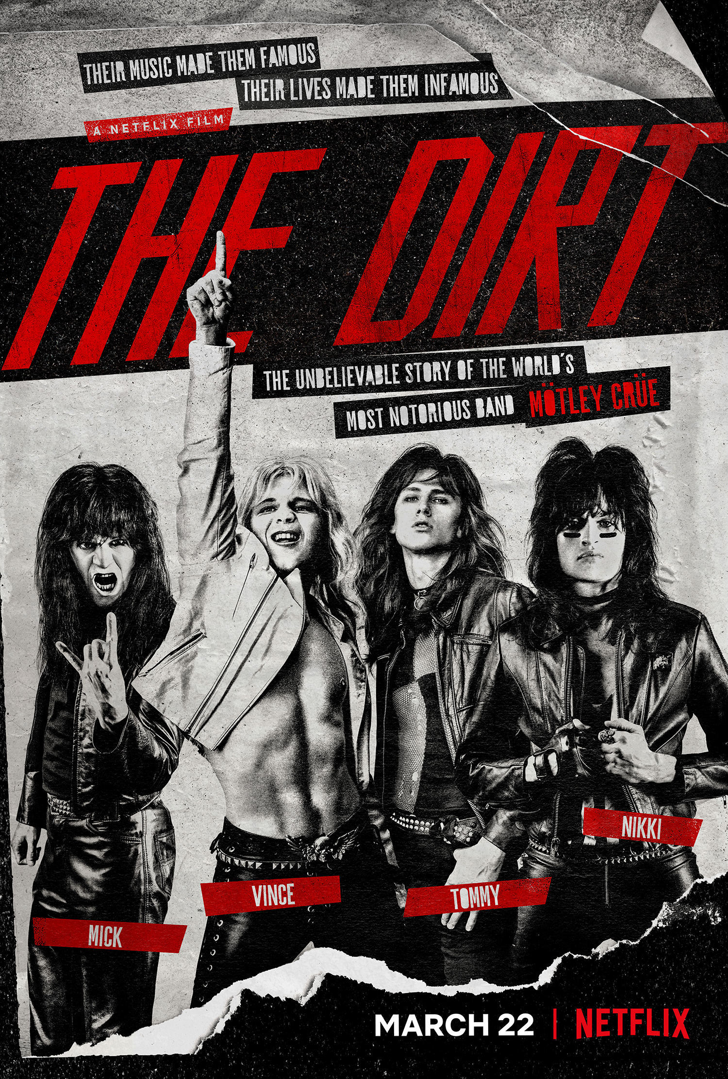 Mötley Crüe: Ban Nhạc Tai Tiếng - The Dirt (2019)