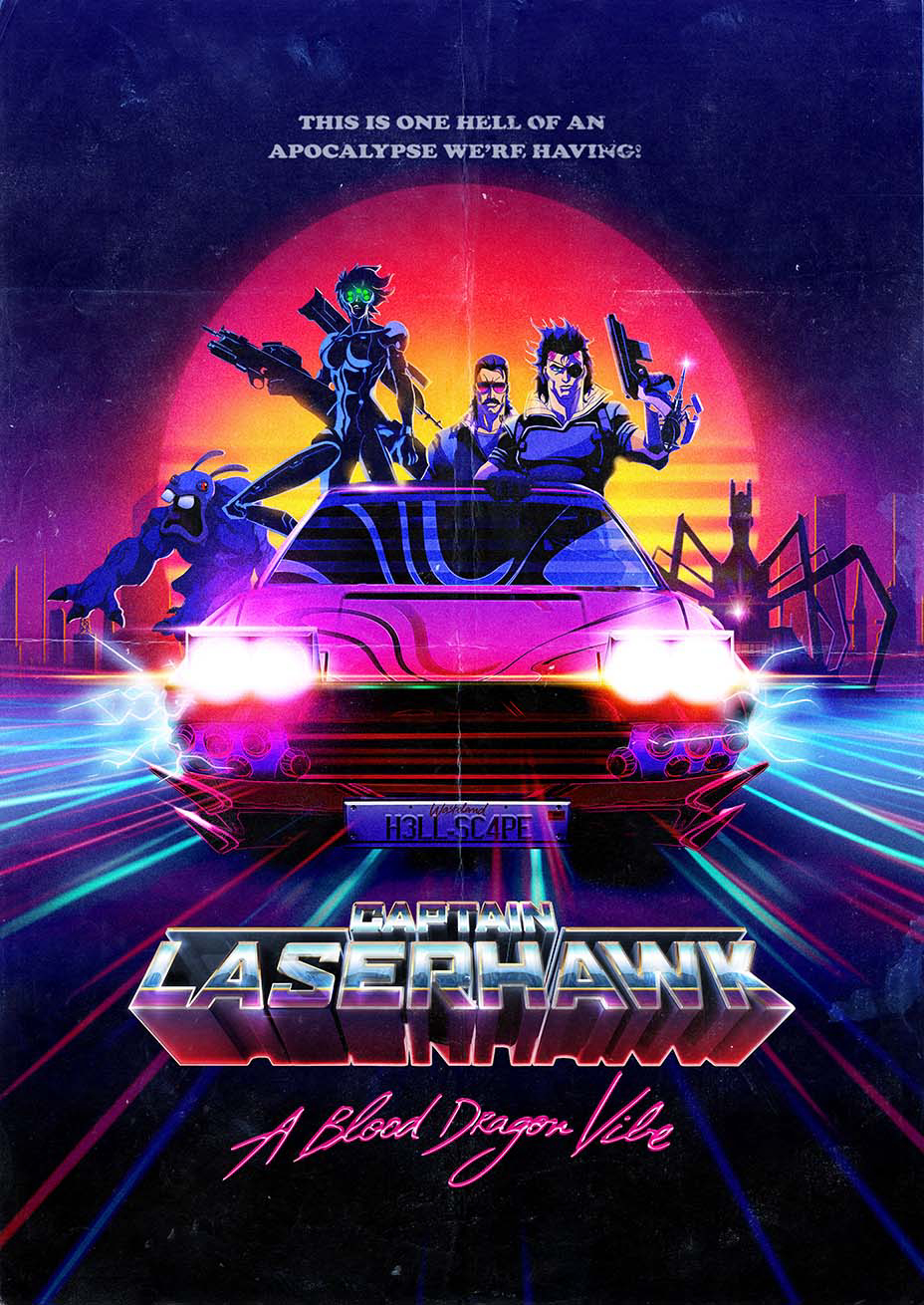 Đội Trưởng Laserhawk: Blood Dragon Remix - Captain Laserhawk: A Blood Dragon Remix