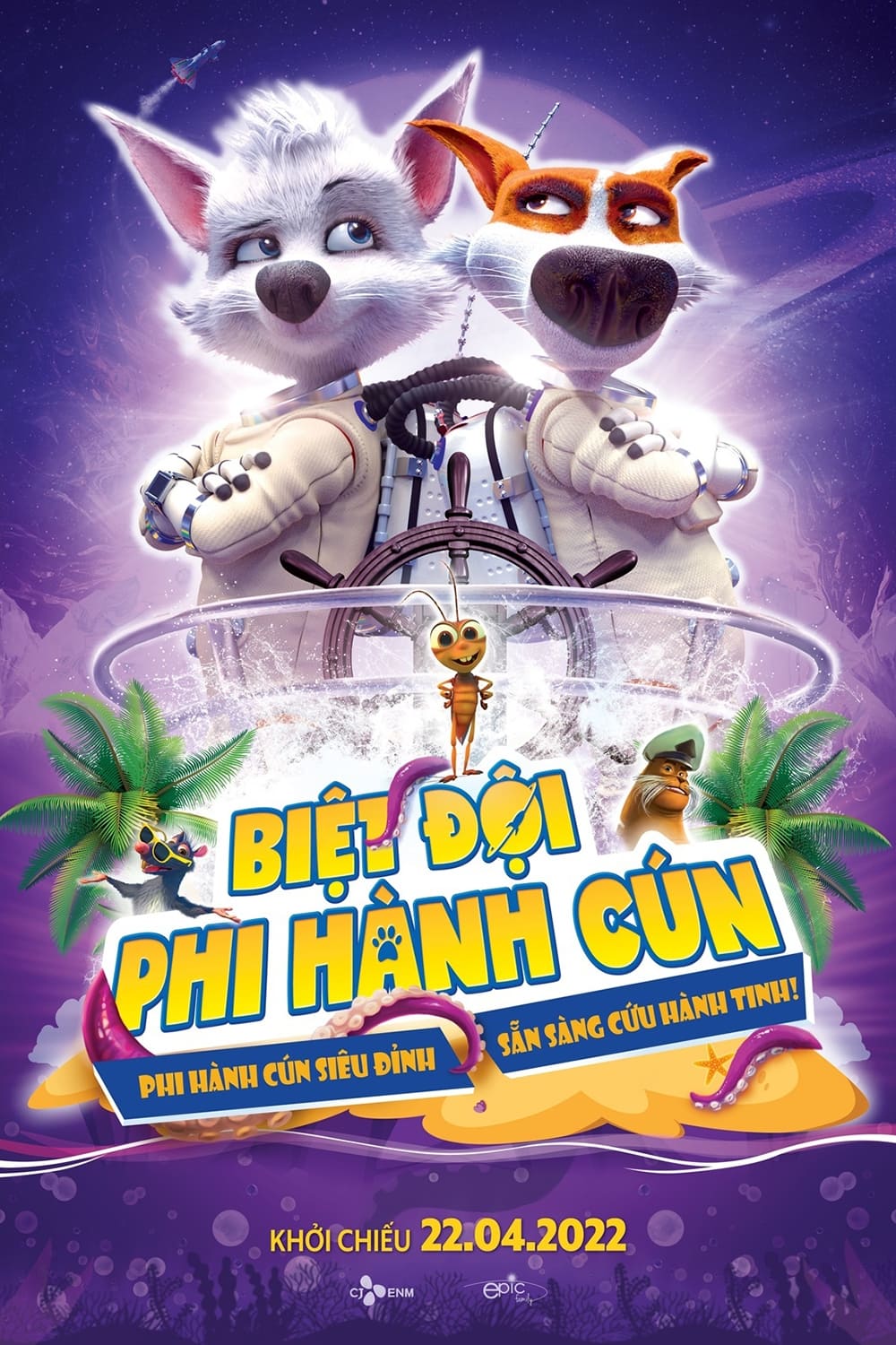 Biệt Đội Phi Hành Cún - Space Dogs: Tropical Adventure