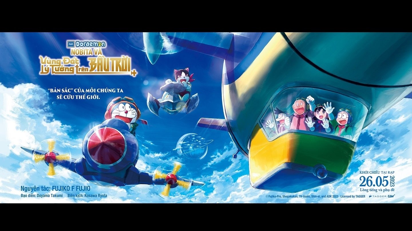 Doraemon: Nobita và Vùng Đất Lý Tưởng Trên Bầu Trời - Thumbnail