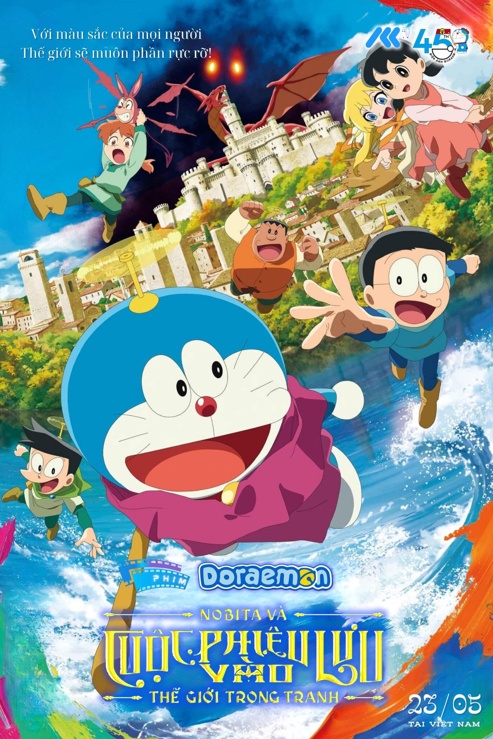 Phim Doraemon: Nobita Và Cuộc Phiêu Lưu Vào Thế Giới Trong Tranh ghienphim