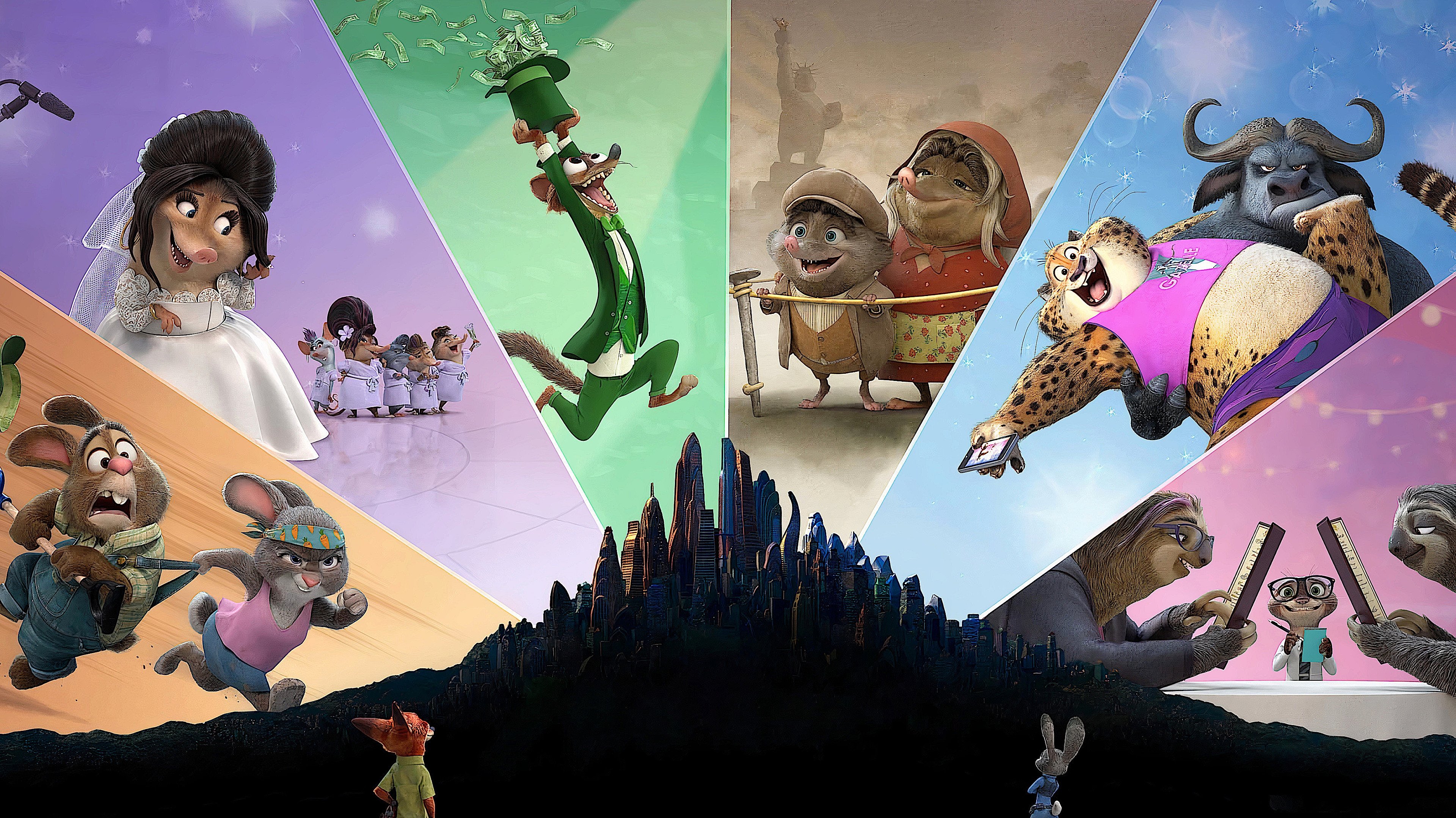 Thành Phố Động Vật+Hình bìa